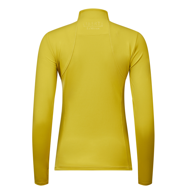 My LeMieux Liberte Zipped Base Layer - Dijon-2