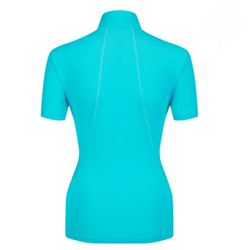 LeMieux Short Sleeve Base Layer - Azure-2