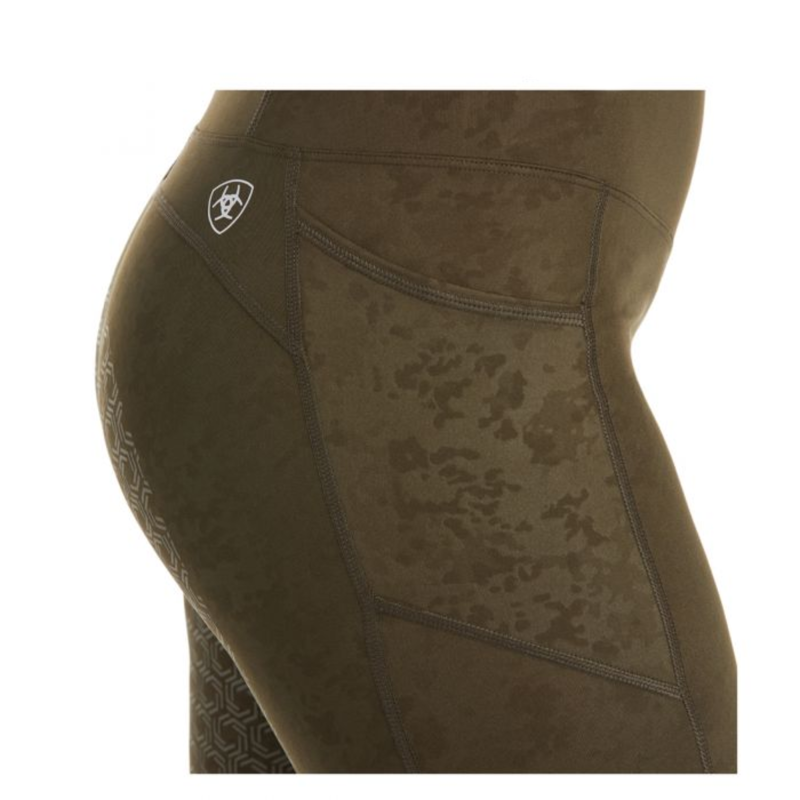 Ariat Women's EOS Full Seat Tights - Relic Emboss-2