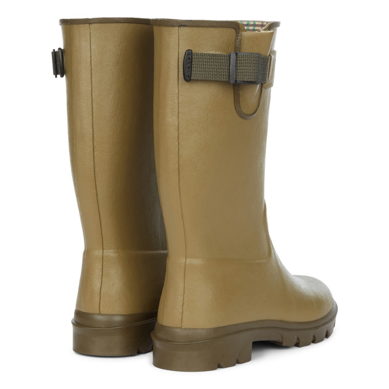 Le Chameau Children's Petite Vierzon Jersey Lined Wellingtons - Vert Vierzon-2