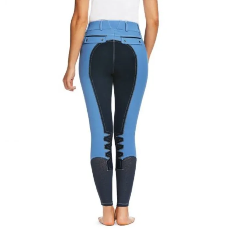 Ariat Olympia Acclaim Reg Rise Full Seat Breeches - Blue Saga-1