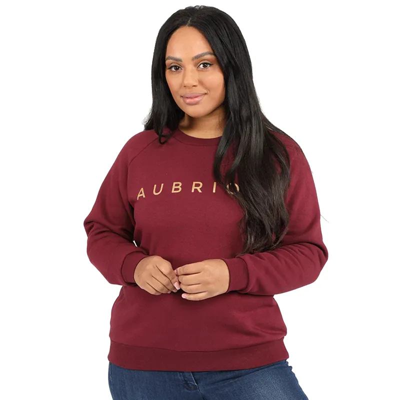 Aubrion Boston Sweatshirt - Wine
