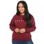 Aubrion Boston Sweatshirt - Wine