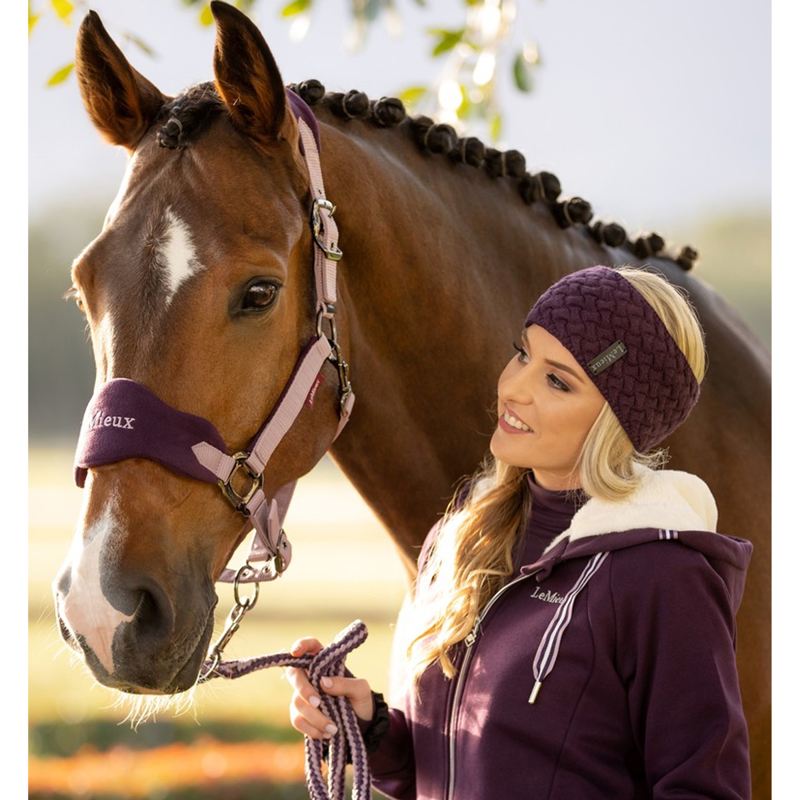 LeMieux Cable Knit Headband - Fig-2