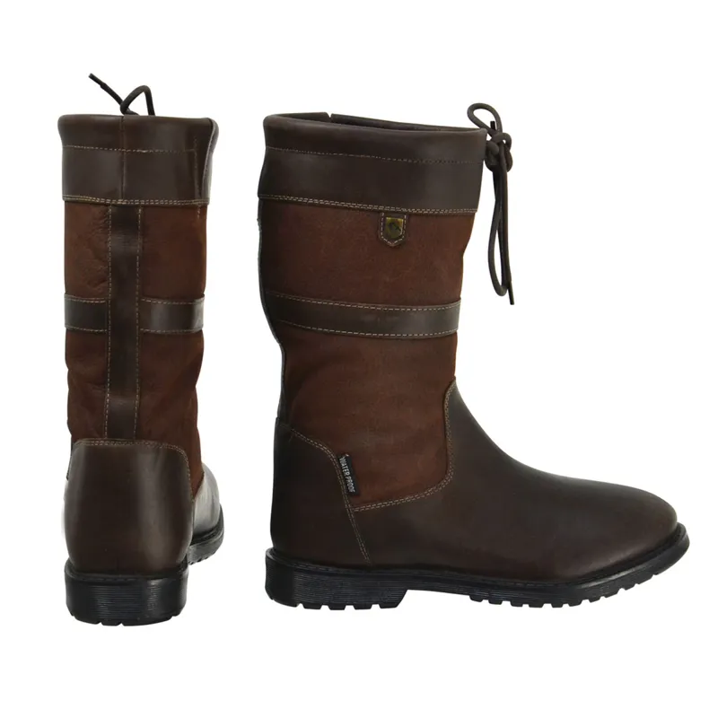 Hyland Buxton Short Country Boots - Dark Brown