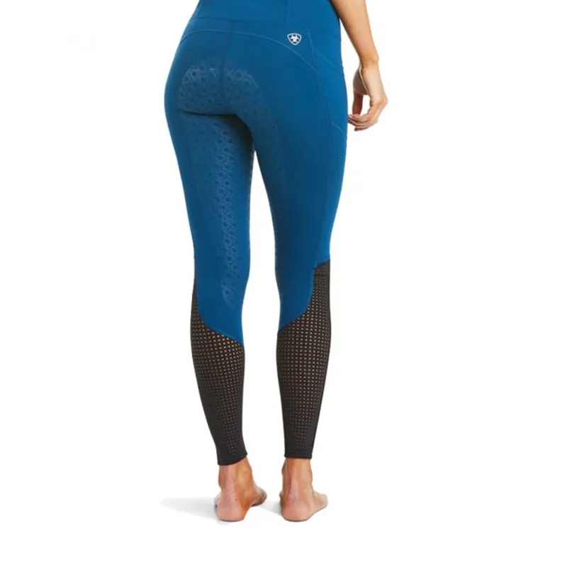 Ariat Women's EOS Full Seat Tights - Blue Opal -1