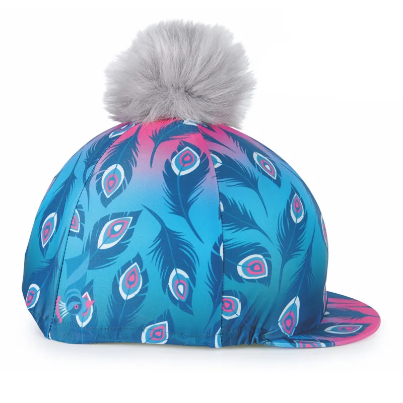 Aubrion Hyde Park Hat Cover - Pink Peacock