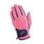 Hy Equestrian Children's Every Day Two Tone Riding Gloves - Navy/Raspberry