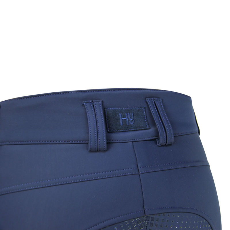 Hy Equestrian Arctic Softshell Ladies Breeches - Navy-3