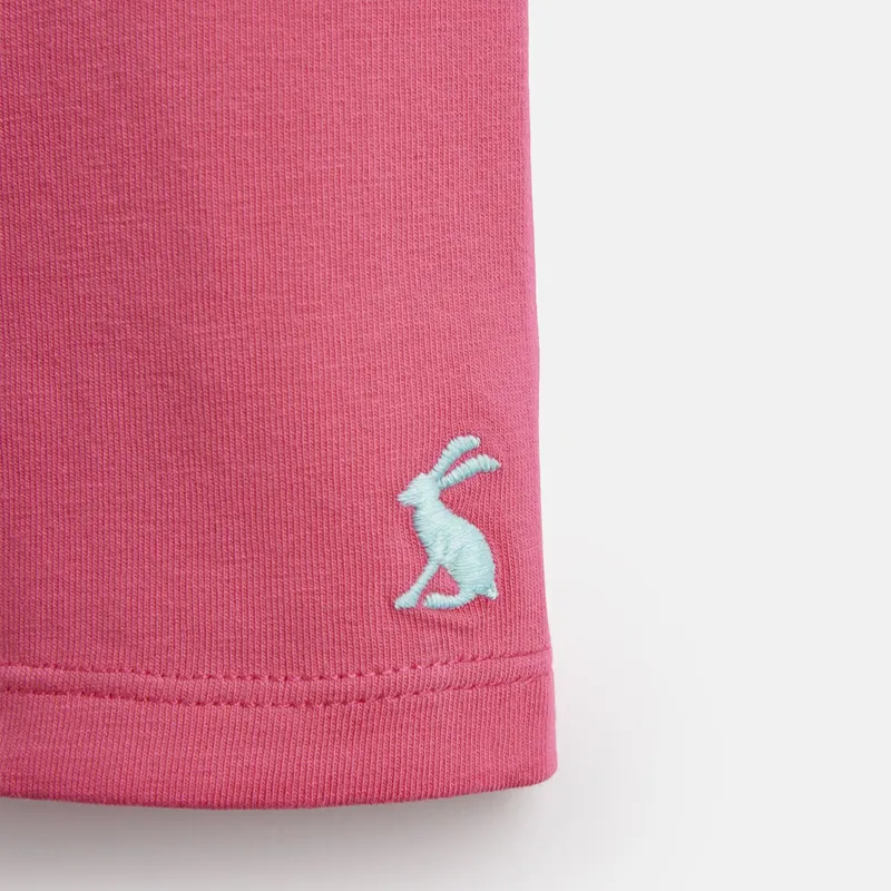 Joules Wilde Jersey Character Leggings - Pink Mouse-3