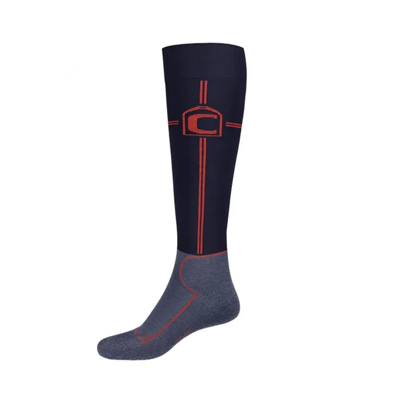 Cavallo Samy Cross Sock - Dark Blue