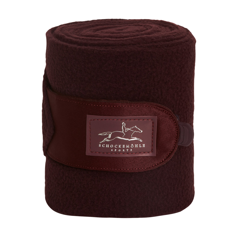Schockemohle Fleecebandagen Style Bandages - Wine