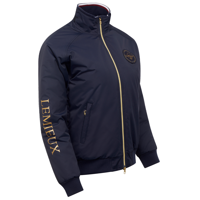LeMieux Ladies Elite Crew Jacket - Navy-2