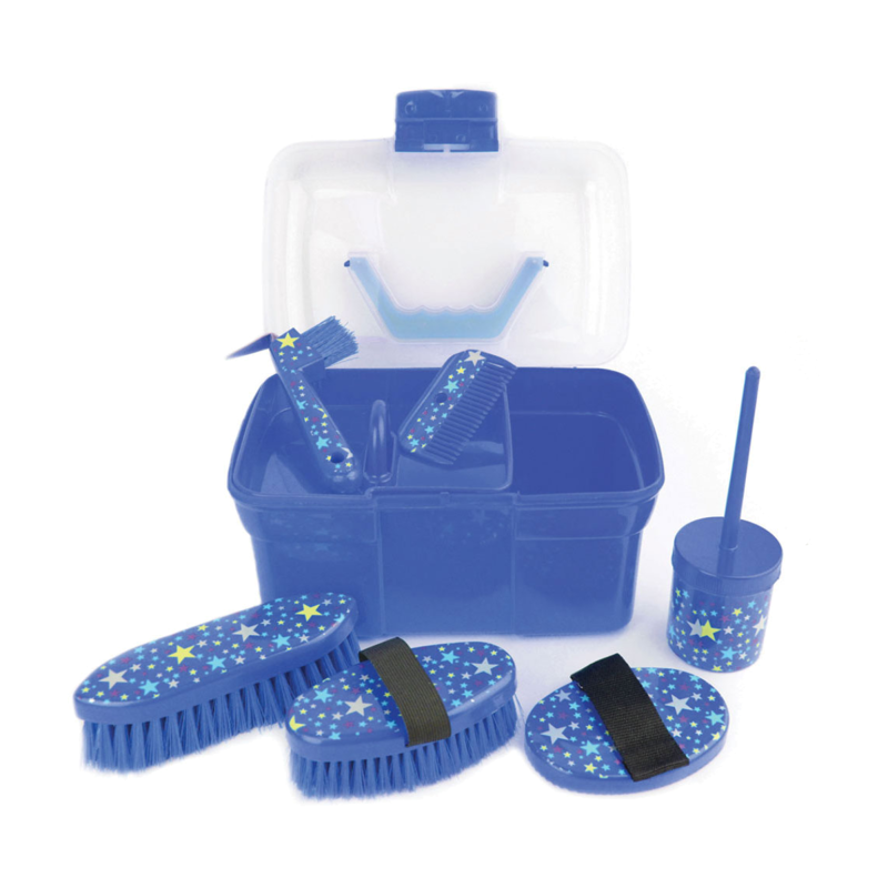 Lincoln Star Pattern Grooming Kit - Navy