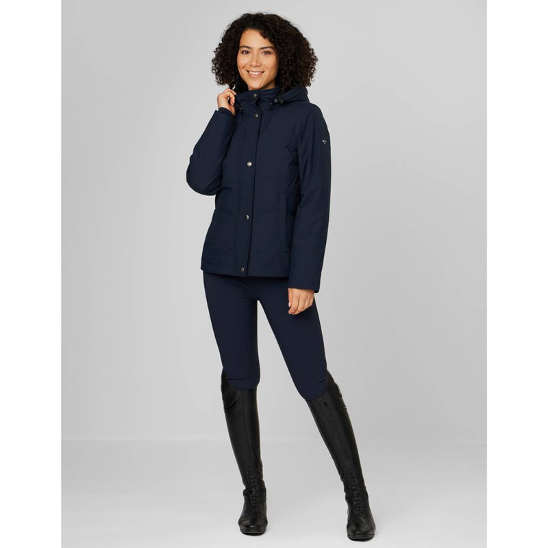 LeMieux Laura Waterproof Short Coat - Navy-3