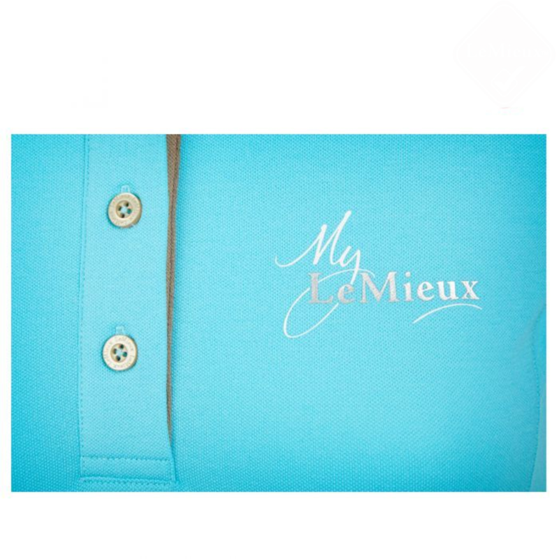 My LeMieux Polo Shirt - Azure-3