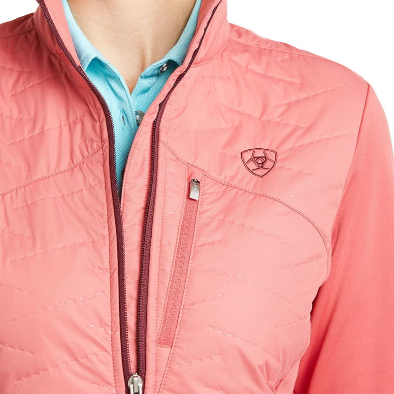 Ariat Womens Hybrid Insulated Jacket - Amaranth-3