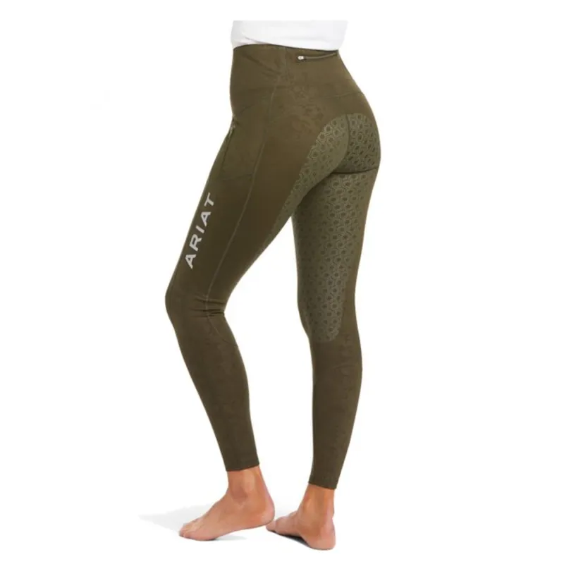 Ariat Women's EOS Full Seat Tights - Relic Emboss-1