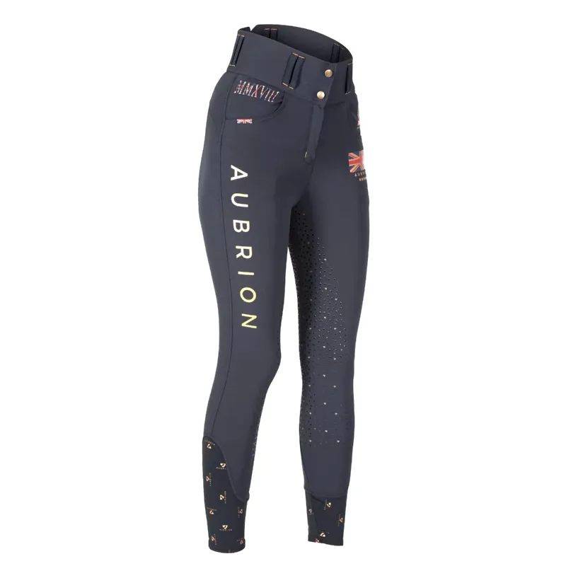 Aubrion Team Breeches - Black