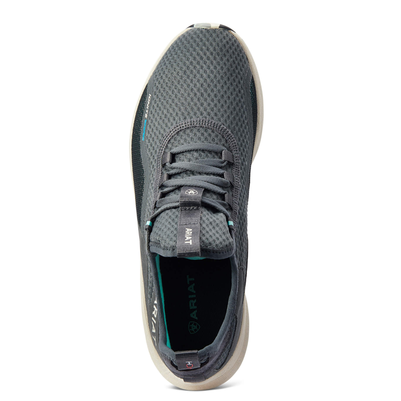 Ariat Women's Ignite Waterproof Trainer - Steel Blue-3