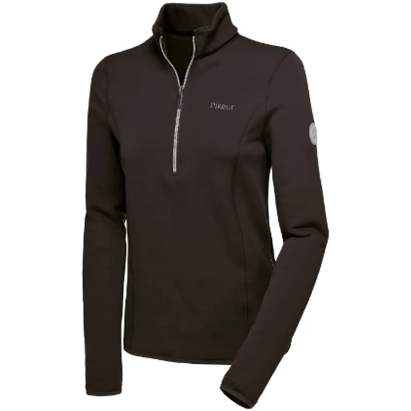 Pikeur Amie Ladies Functional Shirt - Dark Brown 