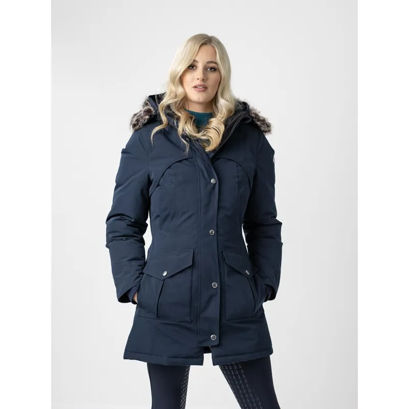 LeMieux Storm Coat - Navy-2