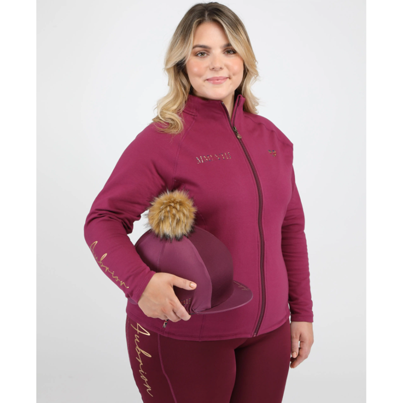 Aubrion Team Hat Cover - Mulberry-3