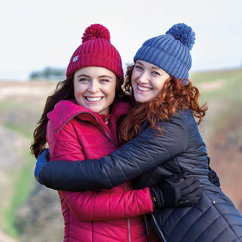 Aubrion Wilson Bobble Hat - Red