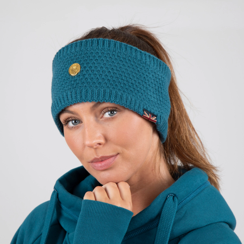 Aubrion Team Headband - Teal-1