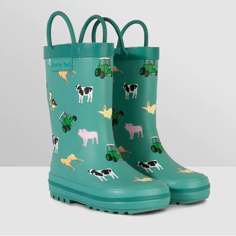 Tractor Ted Farm Design Wellies