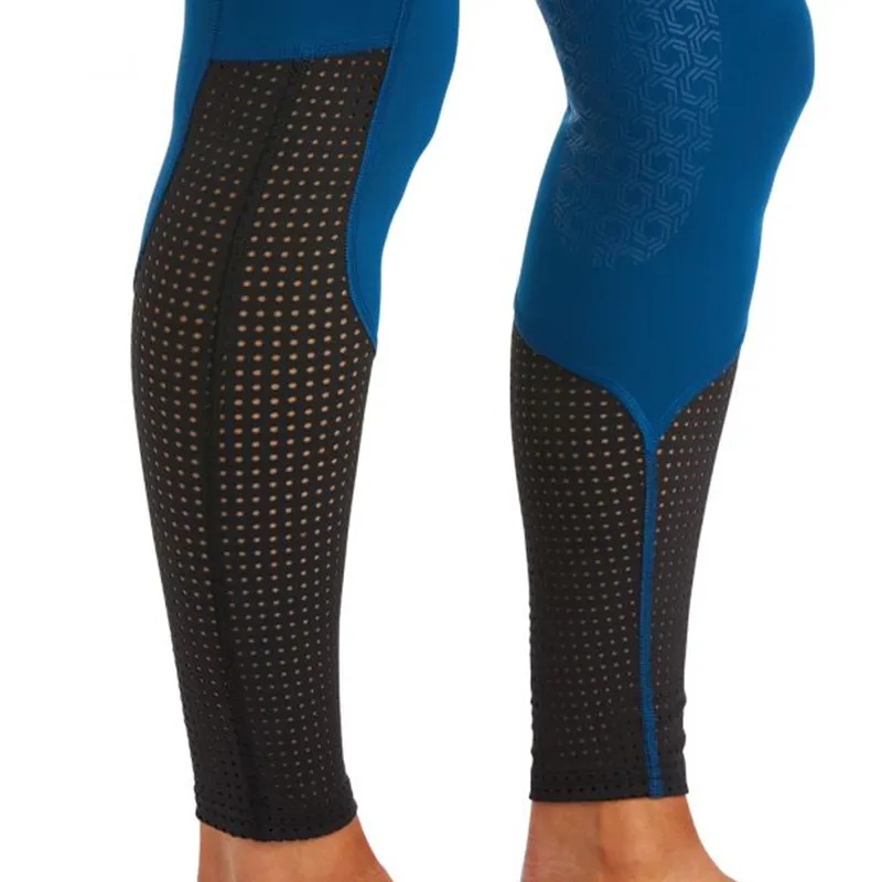 Ariat Women's EOS Full Seat Tights - Blue Opal -2