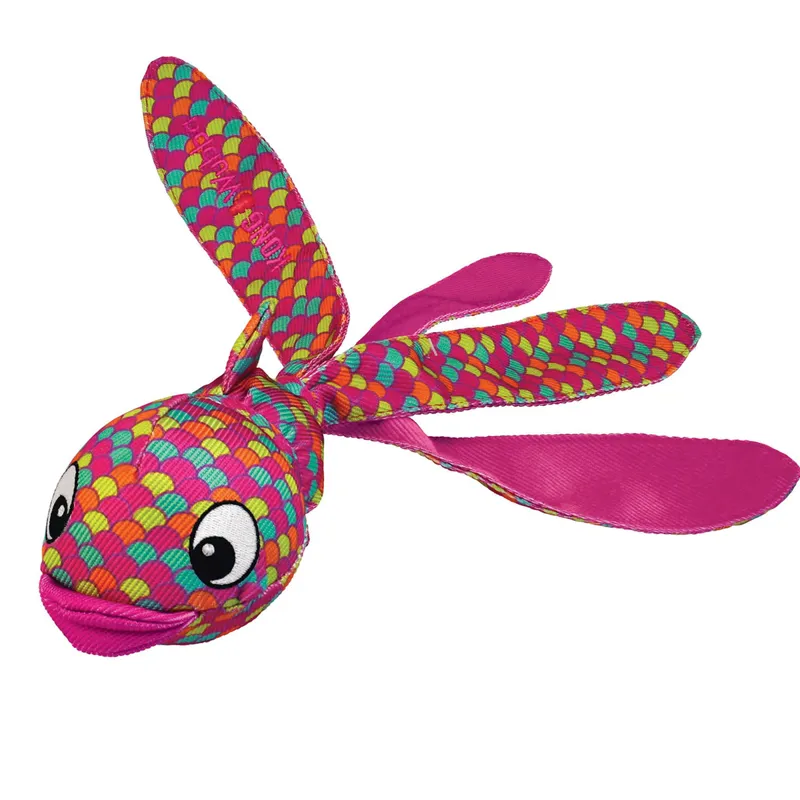 KONG Wubba Finz Dog Toy Small - Pink