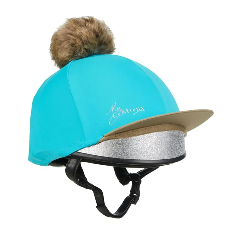 LeMieux Pom Pom Hat Silk - Azure