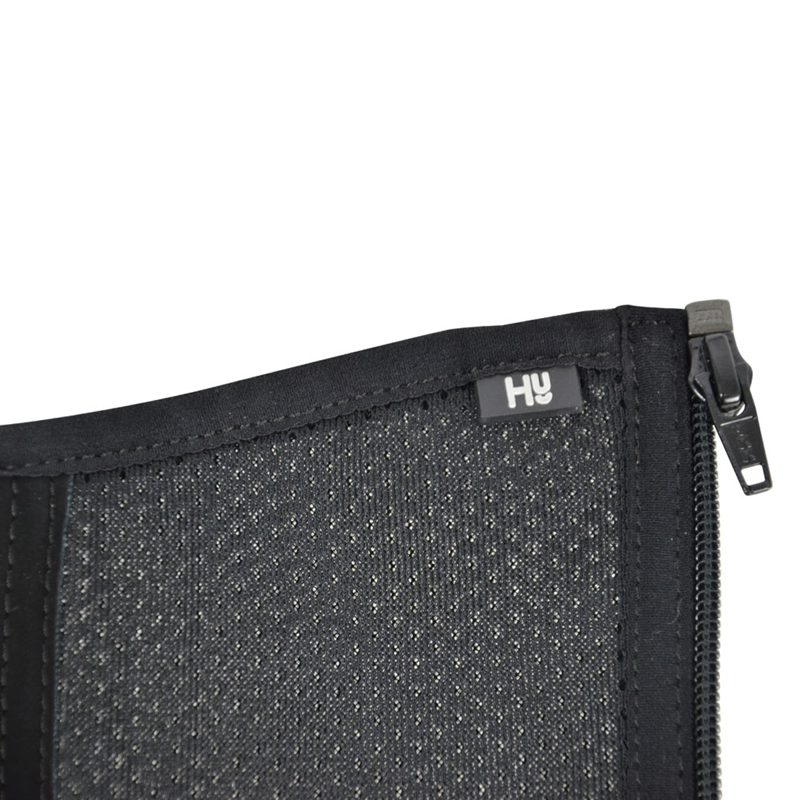 Hy Equestrian Air Mesh Half Chaps - Black-1