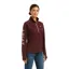 Ariat Tek Team 1/2 Zip Sweatshirt - Windsor Wine