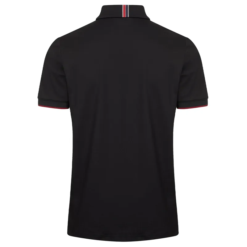 LeMieux Men's Elite Zip Polo Shirt - Black-3