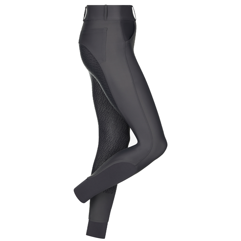 LeMieux Demi Pull On Breggings Full Seat - Grey-1