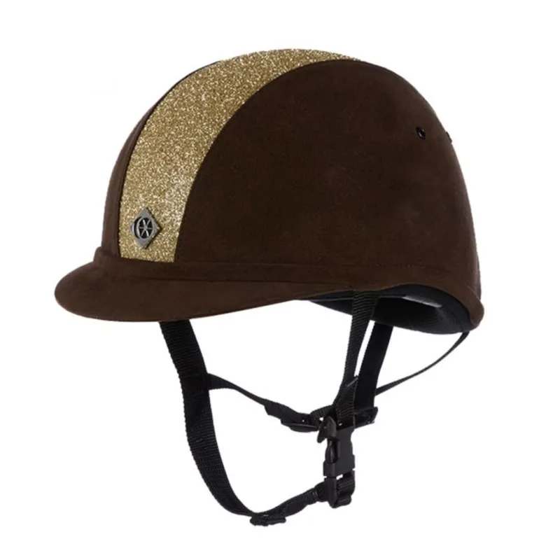 Charles Owen Sparkly YR8 - Brown/Gold