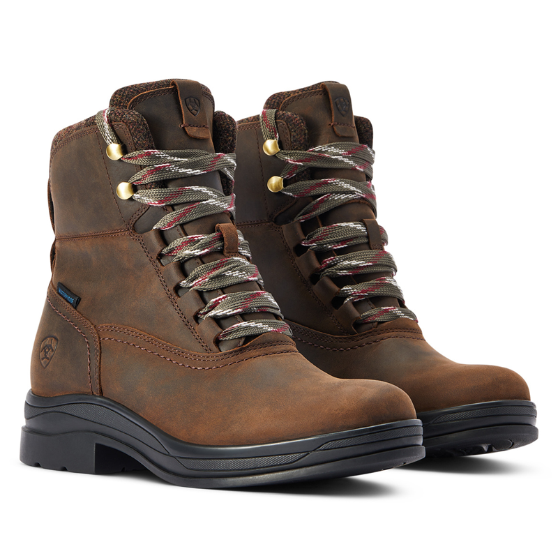 Ariat Women's Harper Waterproof Boot - Chocolate/Willow-3