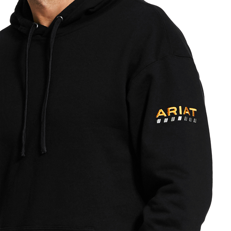 Ariat Men's Rebar Workman Hoodie - Black-2