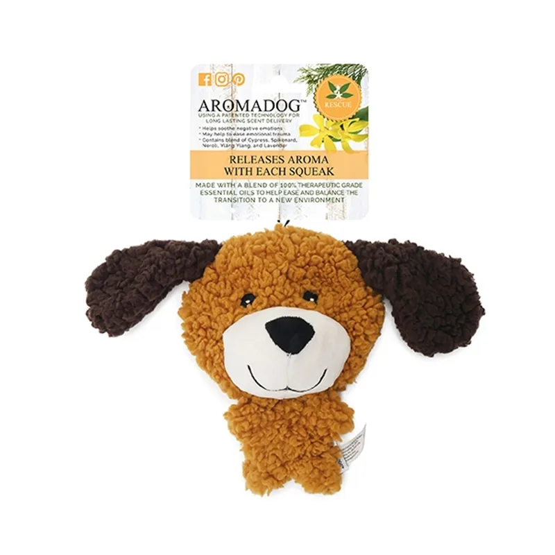 Rosewood Aromadog Rescue Big Head Stuffingless Flattie