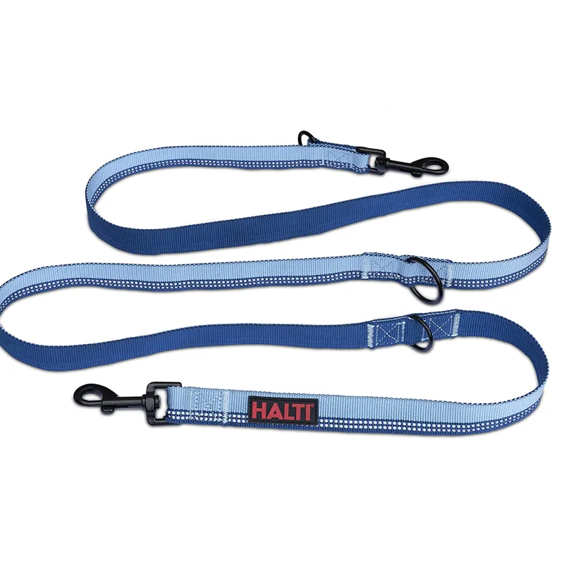 Halti Double Ended Lead - Blue