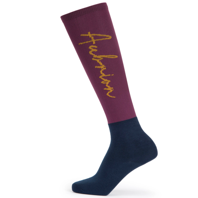 Aubrion Team Winter Socks - Mulberry-1