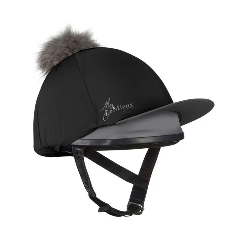 LeMieux Pom Hat Silk - Black