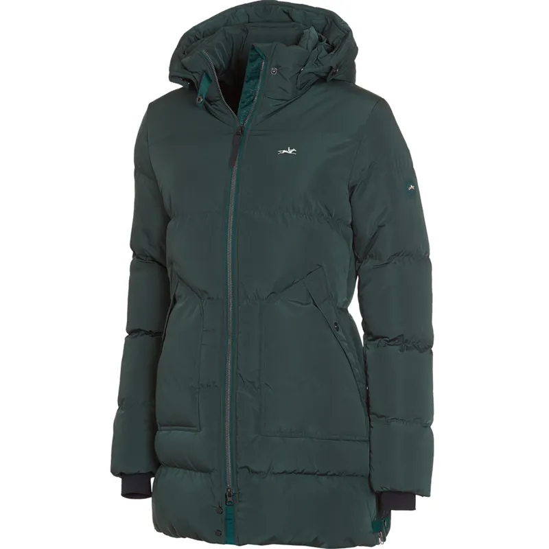 Schockemohle Kalypso Style Long Quilted Jacket - Bottle