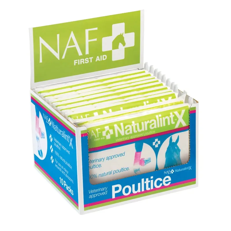 NAF NaturalintX Hoof Poultice Box Of 10