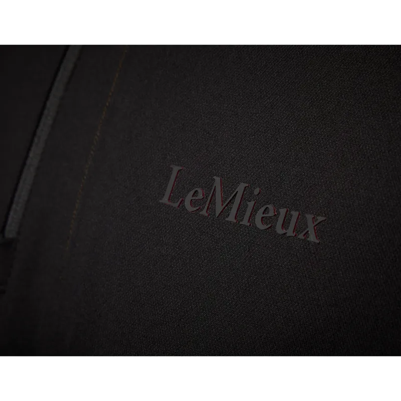 LeMieux Men's Elite Zip Polo Shirt - Black-4