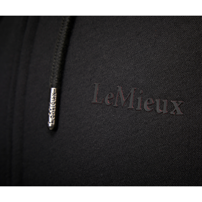 LeMieux Men's Zip Through Hoodie - Charcoal-4