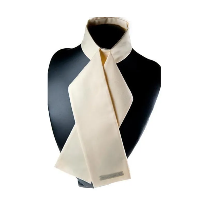 Show Quest Hunt Pre-Tied Stock - Cream