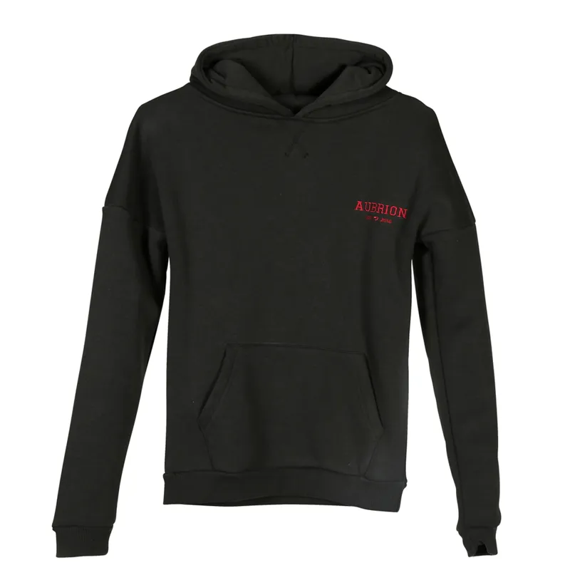 Aubrion Serene Hoodie - Young Rider - Black